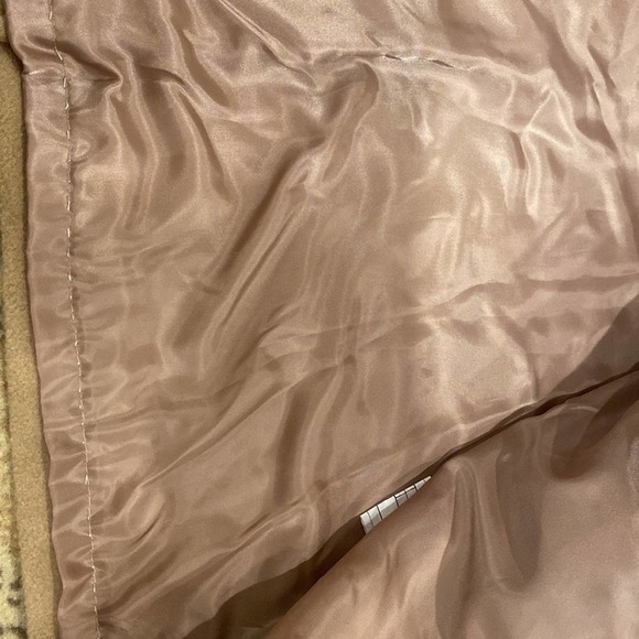 NWT Larry Levine Double-Breasted Babydoll Swing Coat Carmel small - Picture 15 of 15